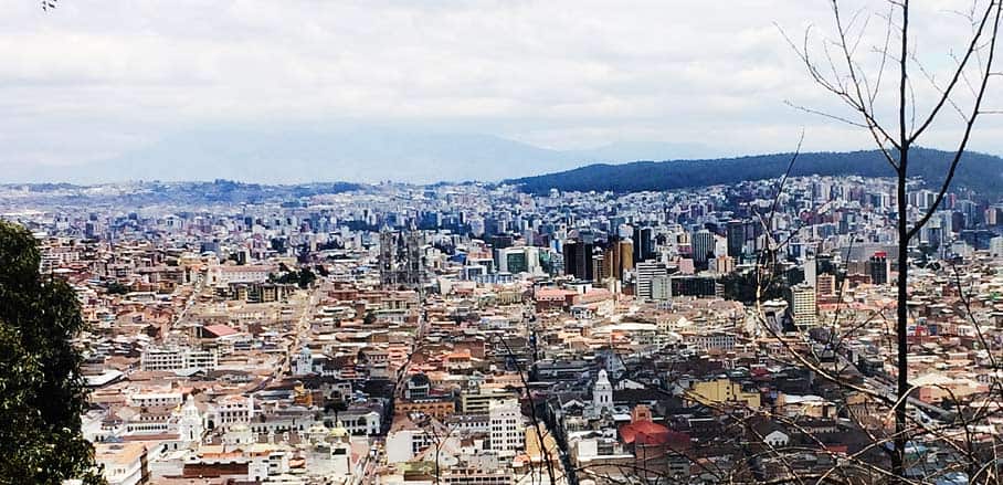View over Quito from El Panecillo © Melanie Wieland