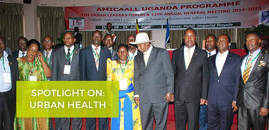 AMICAALL Uganda brings together mayors to combat HIV/AIDS © Restituta Nabwire, AMICAALL Uganda Information and Communications Officer