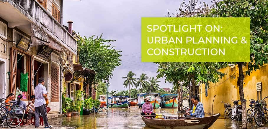 Living close to water and facing floods requires sustainable management and urban development