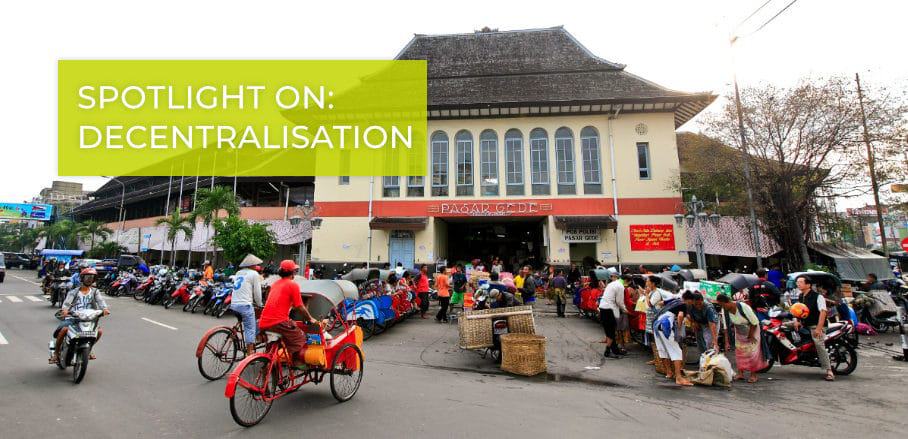 Pasar Gede, the ‘big market’ in Solo, Indonesia