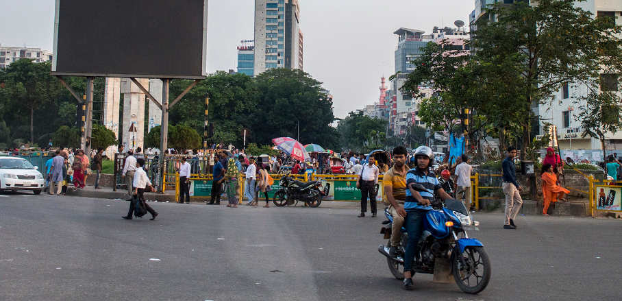 Dhaka, Bangladesh. Streetscene.