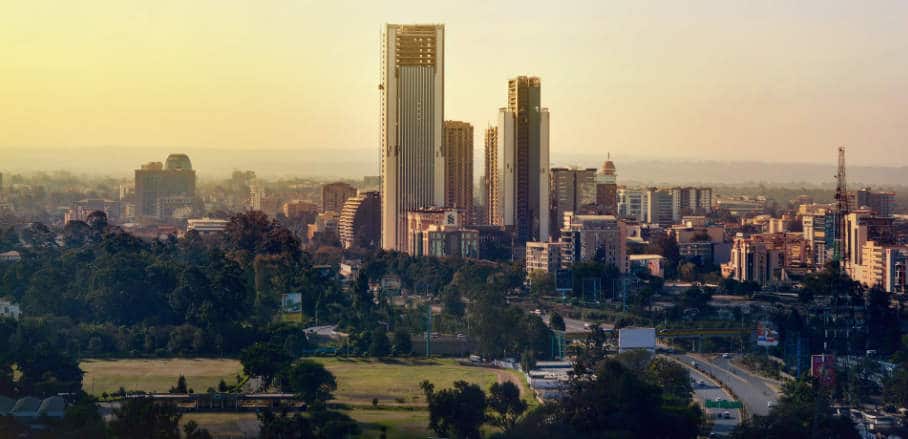 Skyline of Nairobi, Kenya © Amani Nation/Unsplash