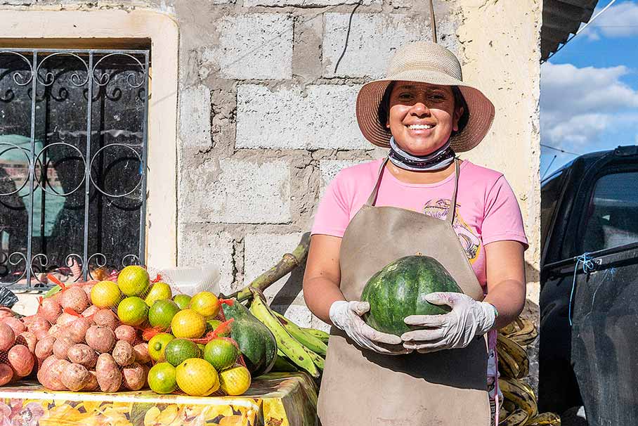 The agricultural sector in Ecuador has established an online-platform for selling produce.