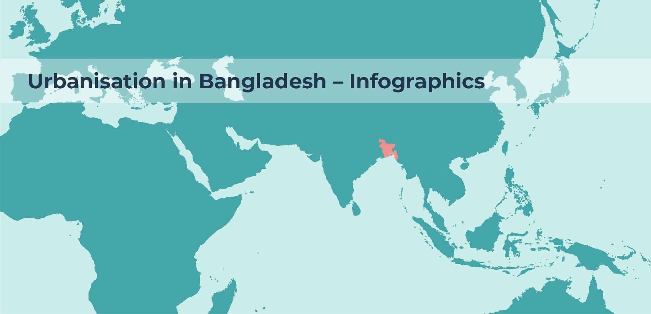 Infographics on Urbanisation in Bangladesh
