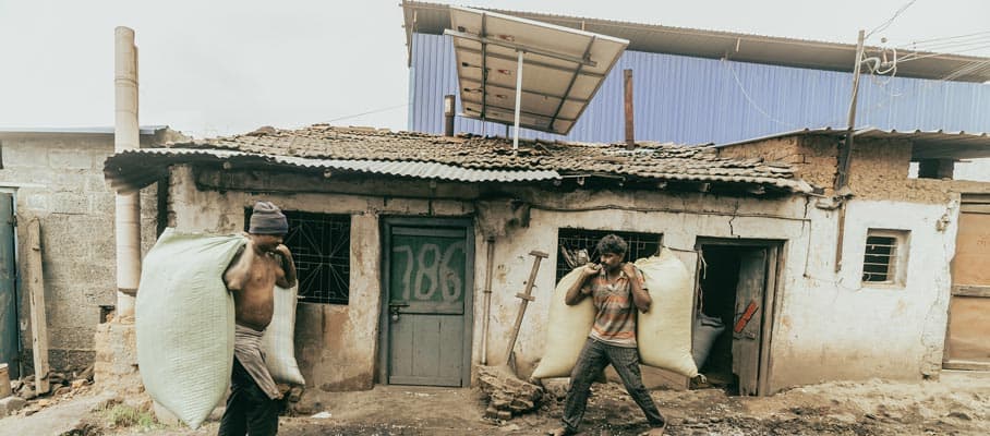 Solar power is one take on energy poverty in Indian cities