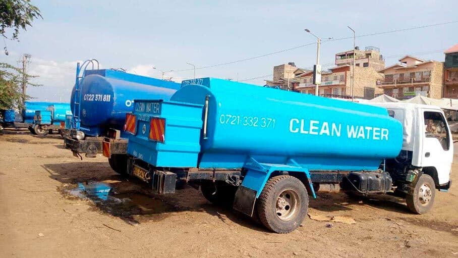 Clean and affordable water is rare in Mathare, Nairobi